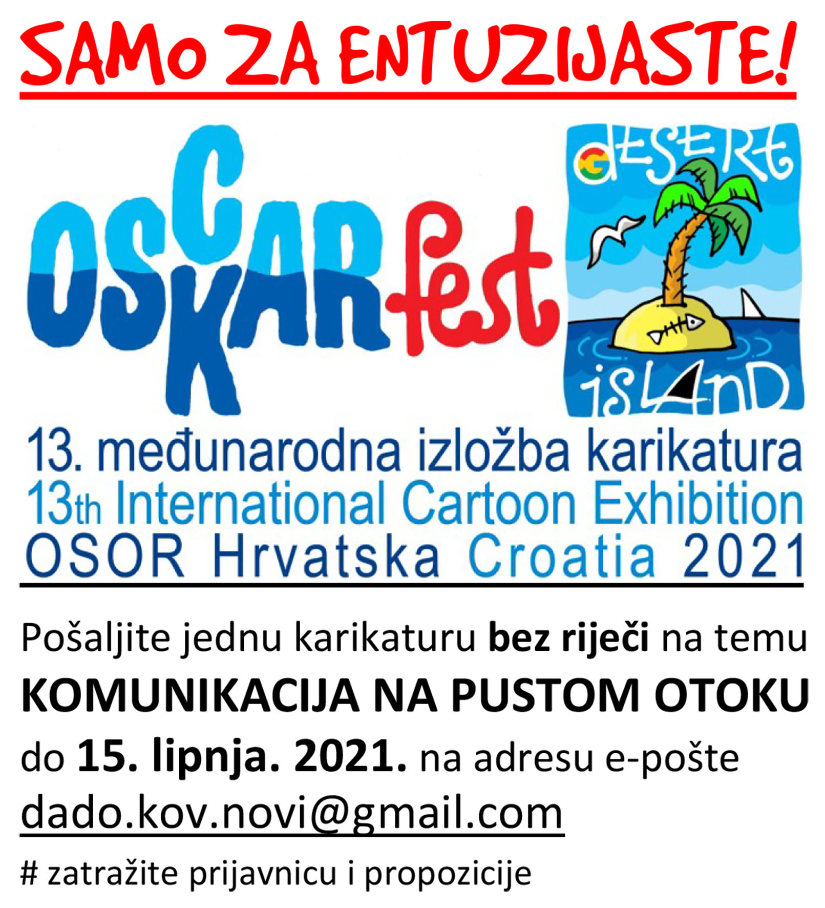 13 OSKARfest poziv
