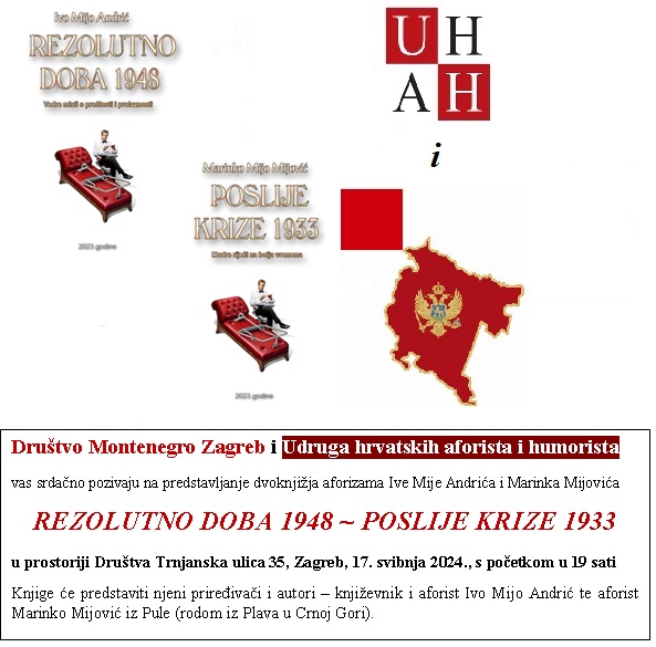 Pozivnica Montenegro IM proba