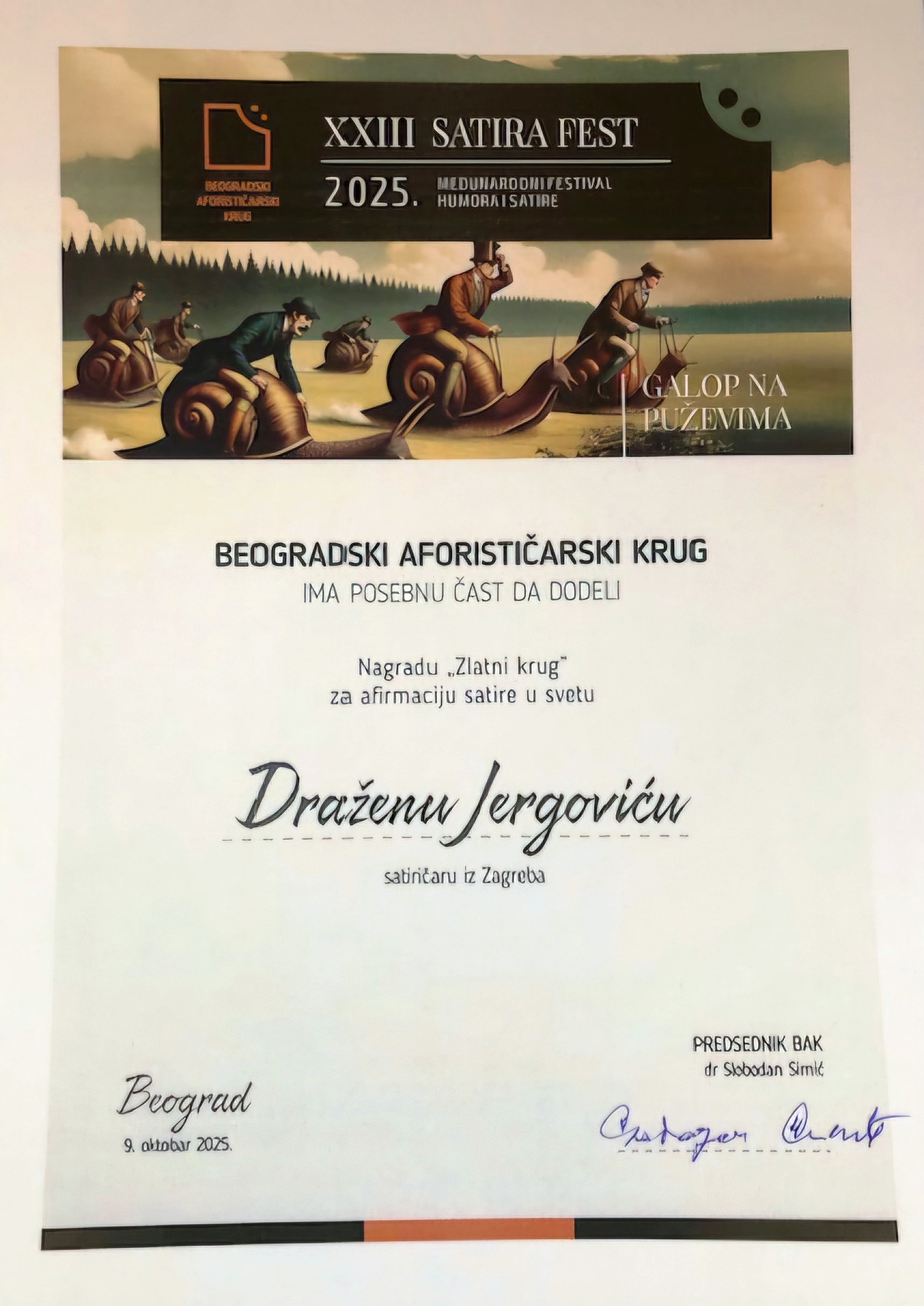 Jergovic Zlatni krug