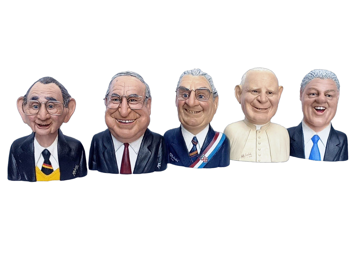 Portretne skulpture Mihovila Mrkuia