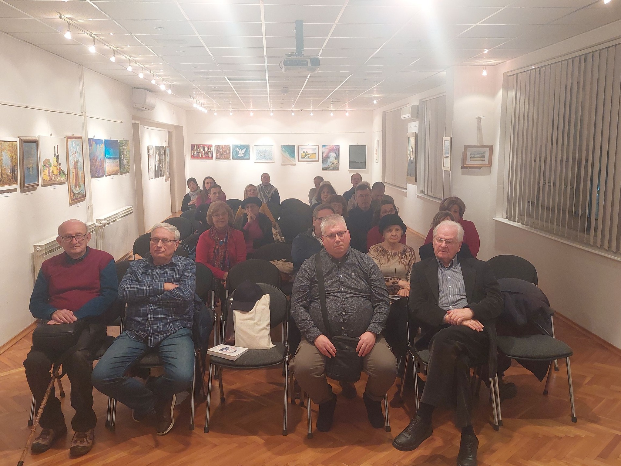 Posjetitelji u Slovenskom domu Zagreb